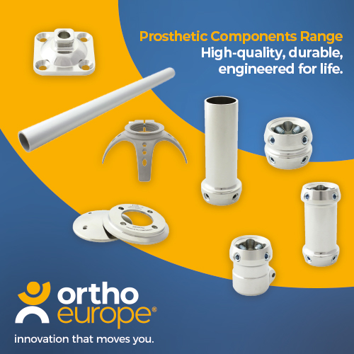 Ortho Europe launches new prosthetic componentry range.