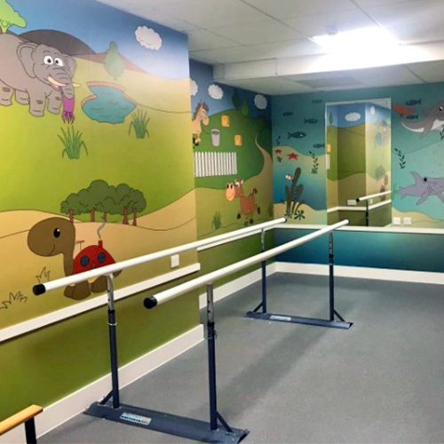 Exeter Paediatric fitting room transformed